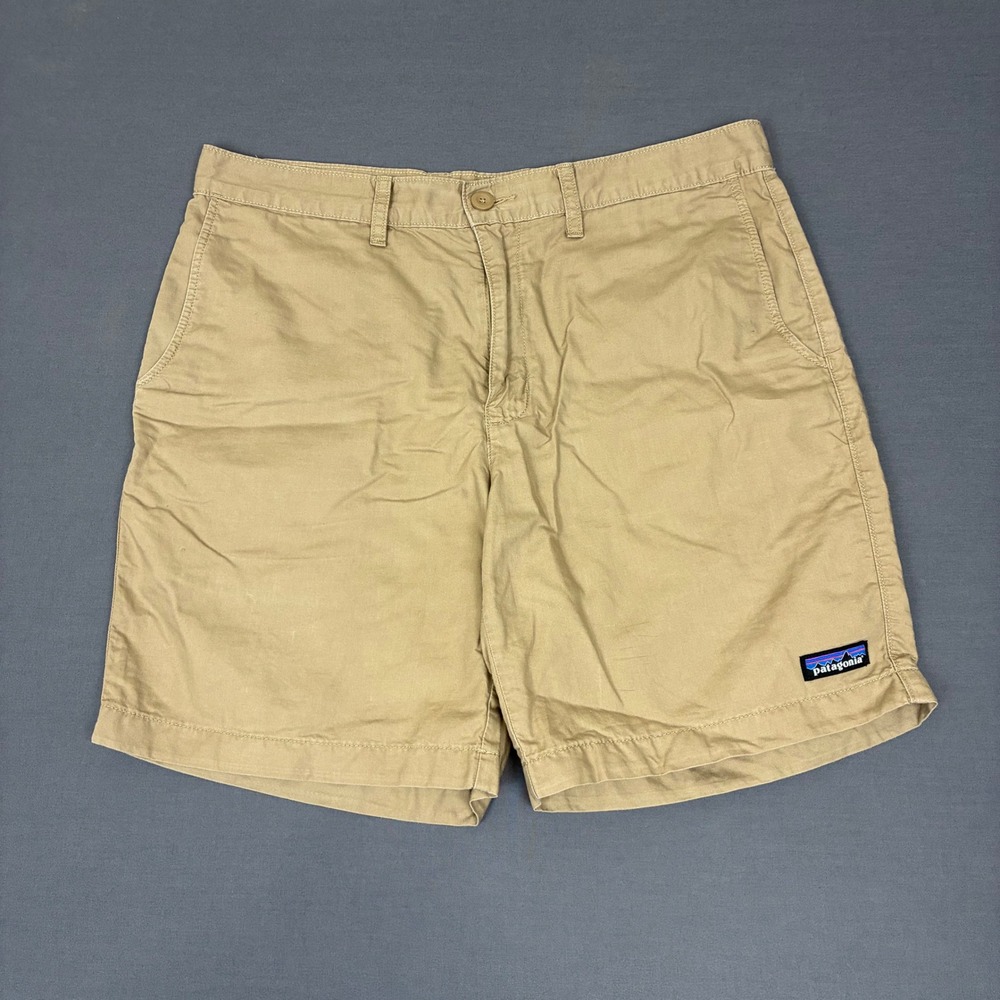 Patagonia Lightweight All-Wear Hemp Organic Cotton Khaki Shorts Men's Size 33